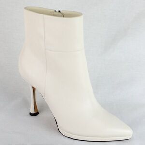 Vince Camuto Pitonnda Stiletto Ankle Bootie Coconut Cream